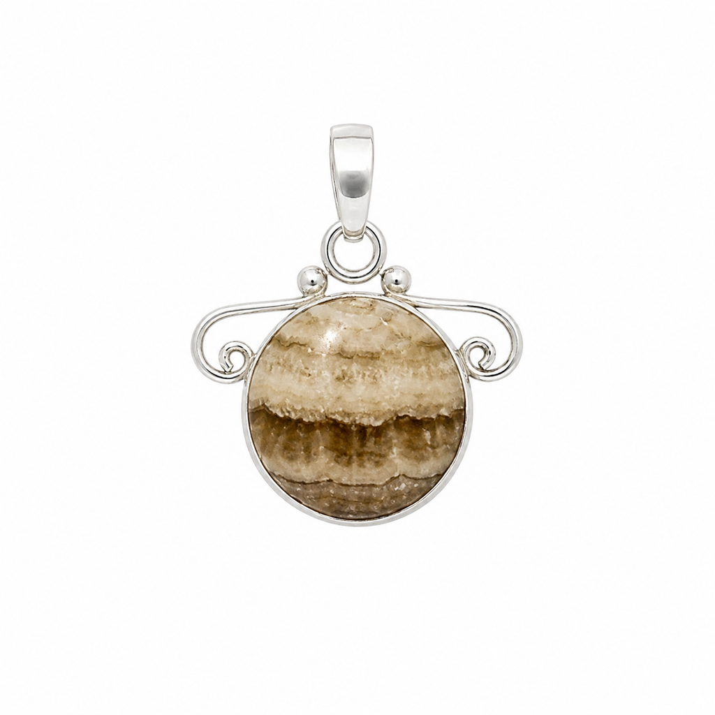 Zebra Jasper White metal
